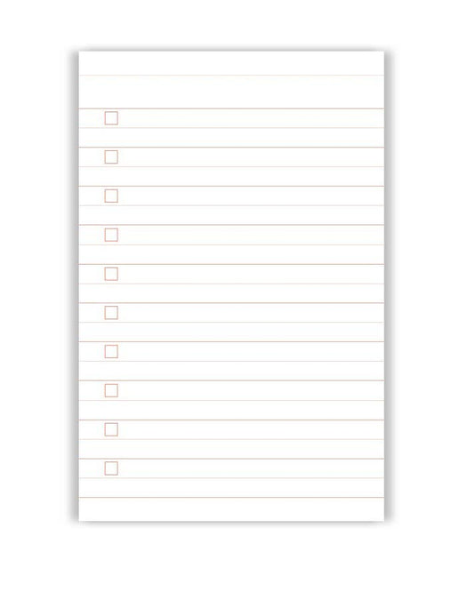 To do list - blauw - to do list - The Perfect Desk