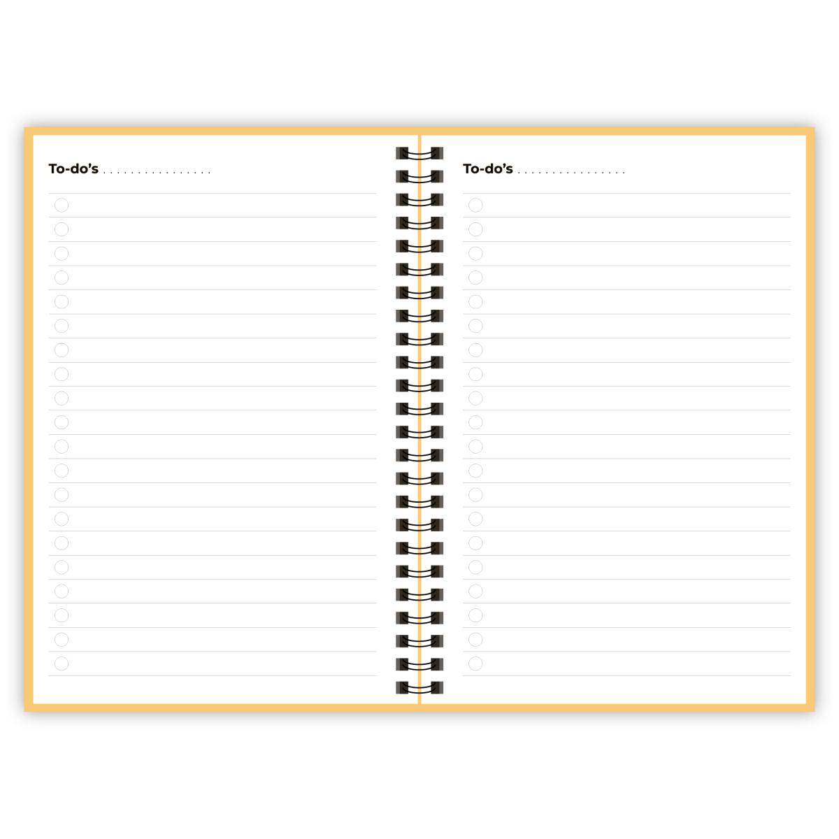 Uitwisbaar notitieboek A5 - geel - Notitieboek - The Perfect Desk