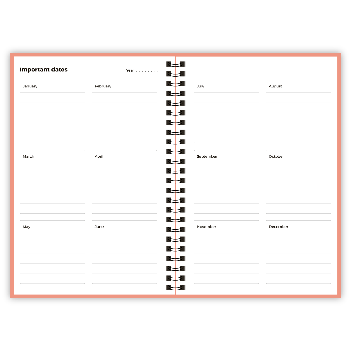 Uitwisbaar notitieboek A5 - roze - Notitieboek - The Perfect Desk